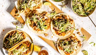 طرز تهیه تاکوی مرغ خوشمزه و سریع مکزیکی