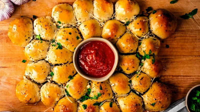 لقمه گوشت پنیری با سیر